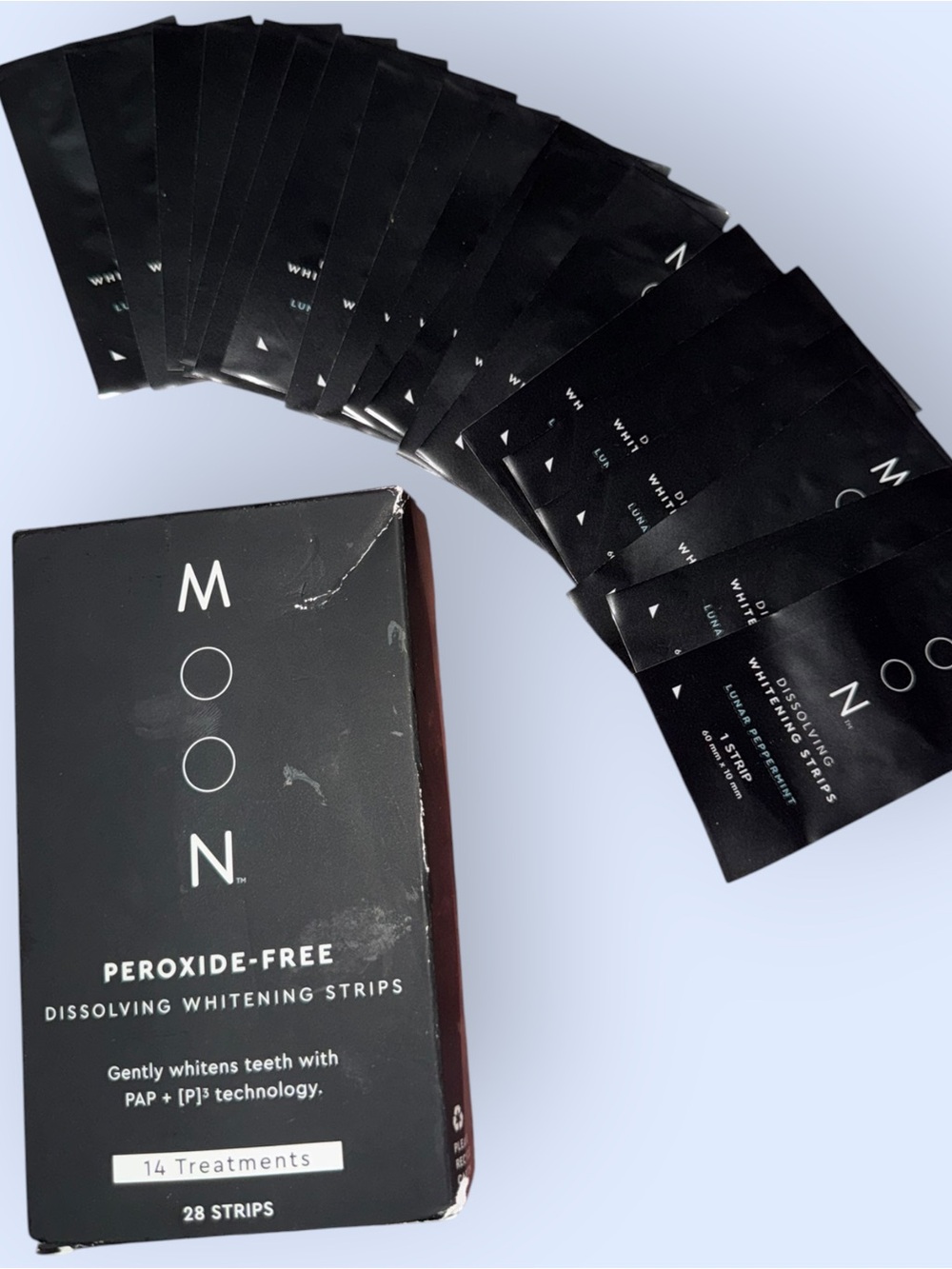 Moon Peroxide-Free Teeth Whitening Strips